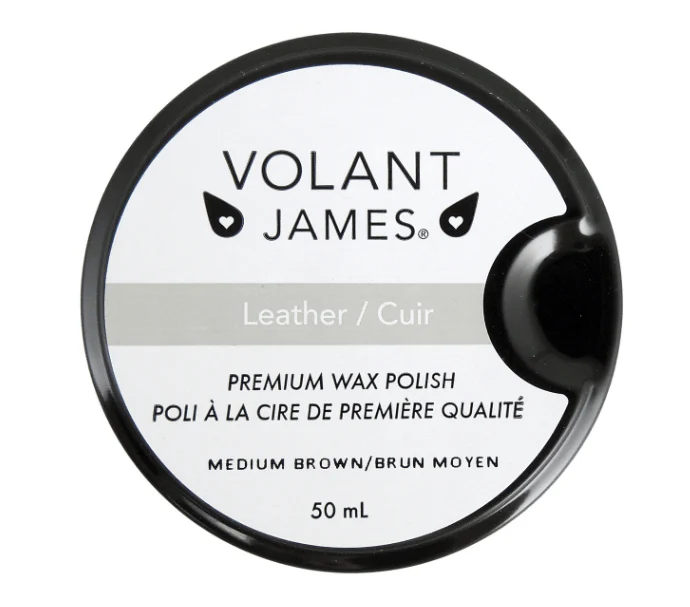 Volant James Leather Premium Wax Polish 50ml - Image 8